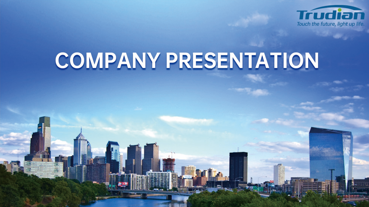 Trudian Company Presentation