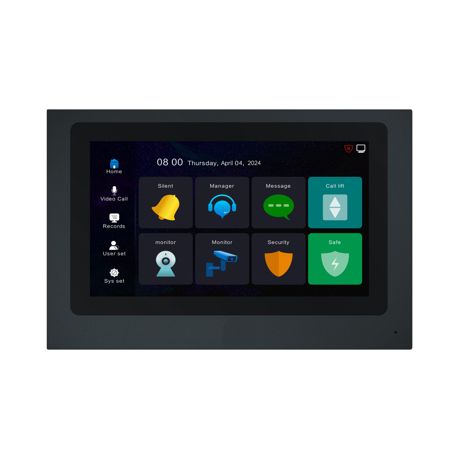 IP Video Intercom Indoor Monitor TD-R88H Data Sheet