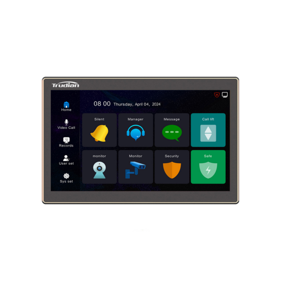 Smart Community Security Solutions with Trudian IP Video Intercom At Trudian, we believe that innovation is at the heart of modern community security. With years of experience in developing intelligent hardware and software for residential and commercial 